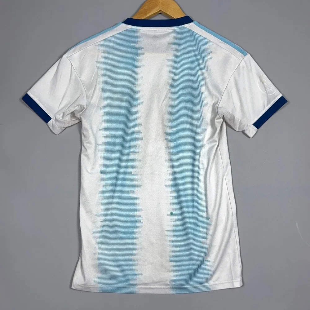 Adidas Argentina Soccer Jersey Mens Size XS Home 2019 DN6716 White